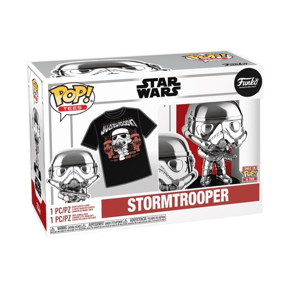 Funko Other - Star Wars Stormtrooper Pop! Funko Pop & Tee